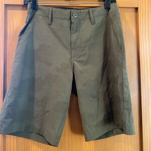 Salt Life Men's Olive Green Light Camo SLX-QD Hybrid Board-shorts NWT 28
